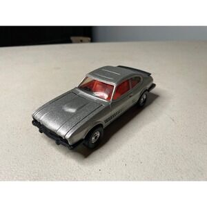 Corgi Ford Capri 3.0S Silver Metallic Diecast Car Made in Great Britain Vintage
